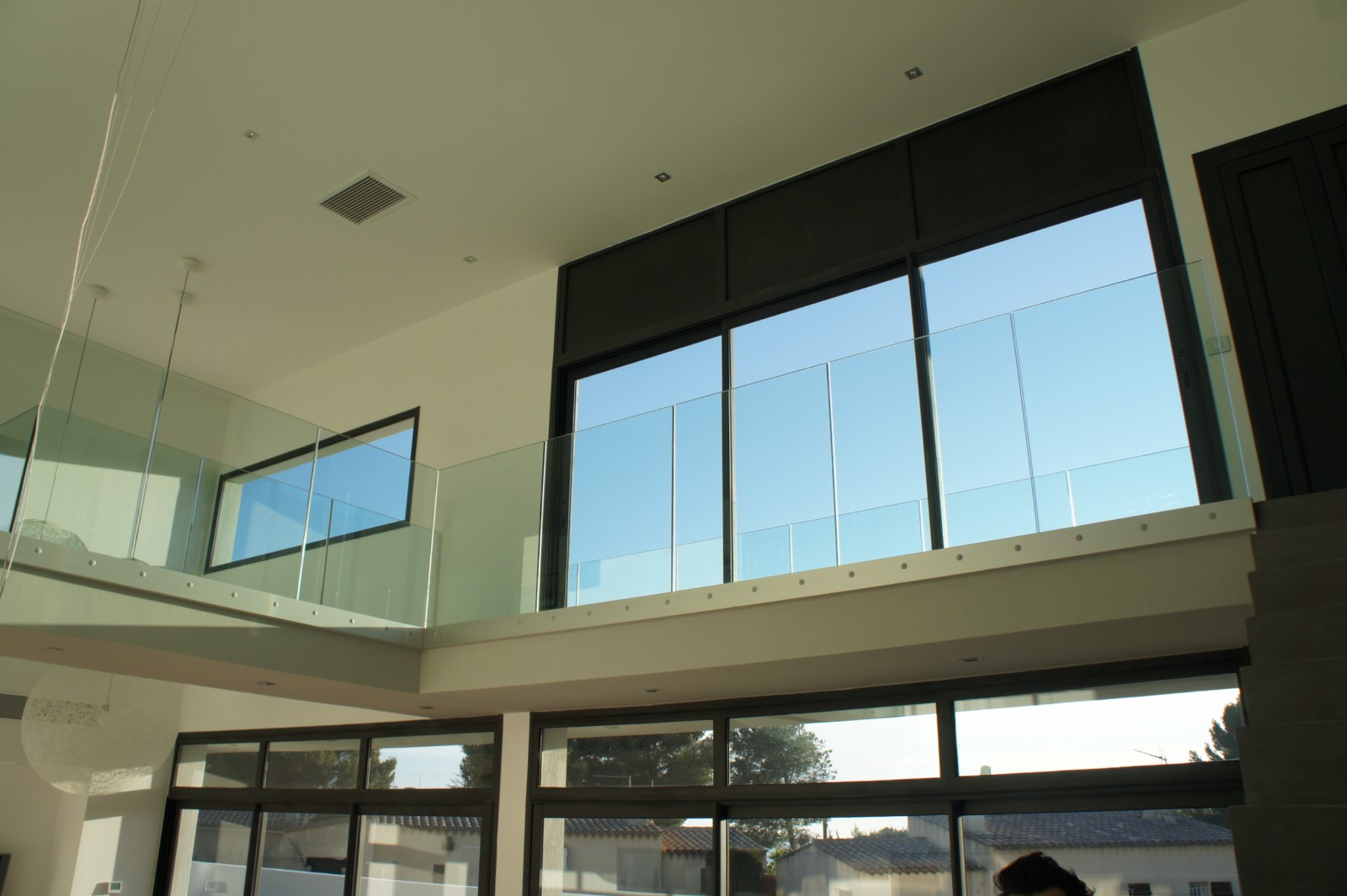 garde-corps EASY GLASS interieur - Côte Bleue 